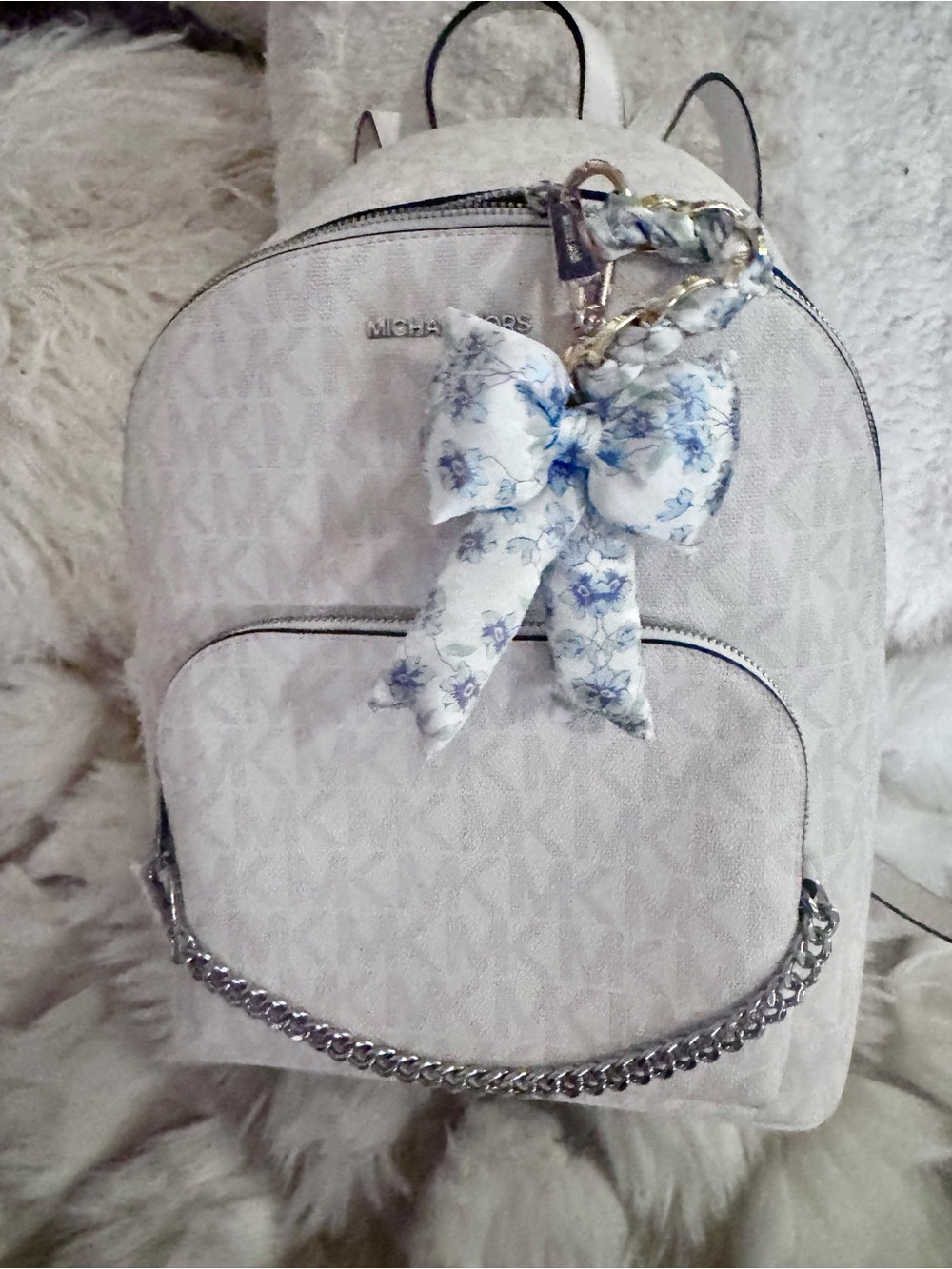 New Michael Kors Large Backpack